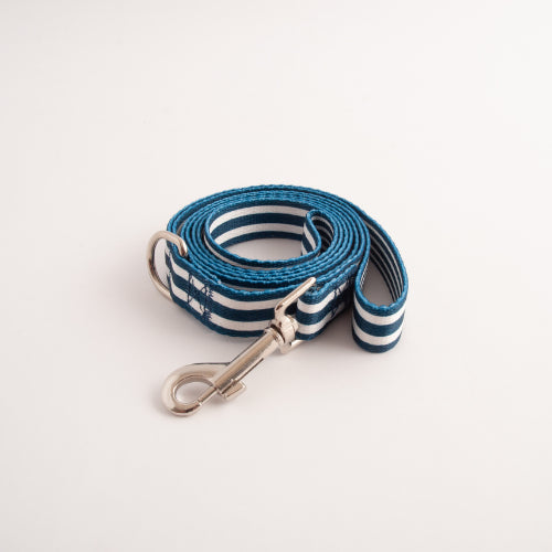 Pet Printed Leash - NAVY STRIPE